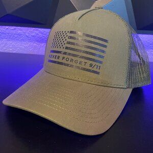 Never Forget 9/11 Snapback Trucker Hat from 9/11 Memorial Museum